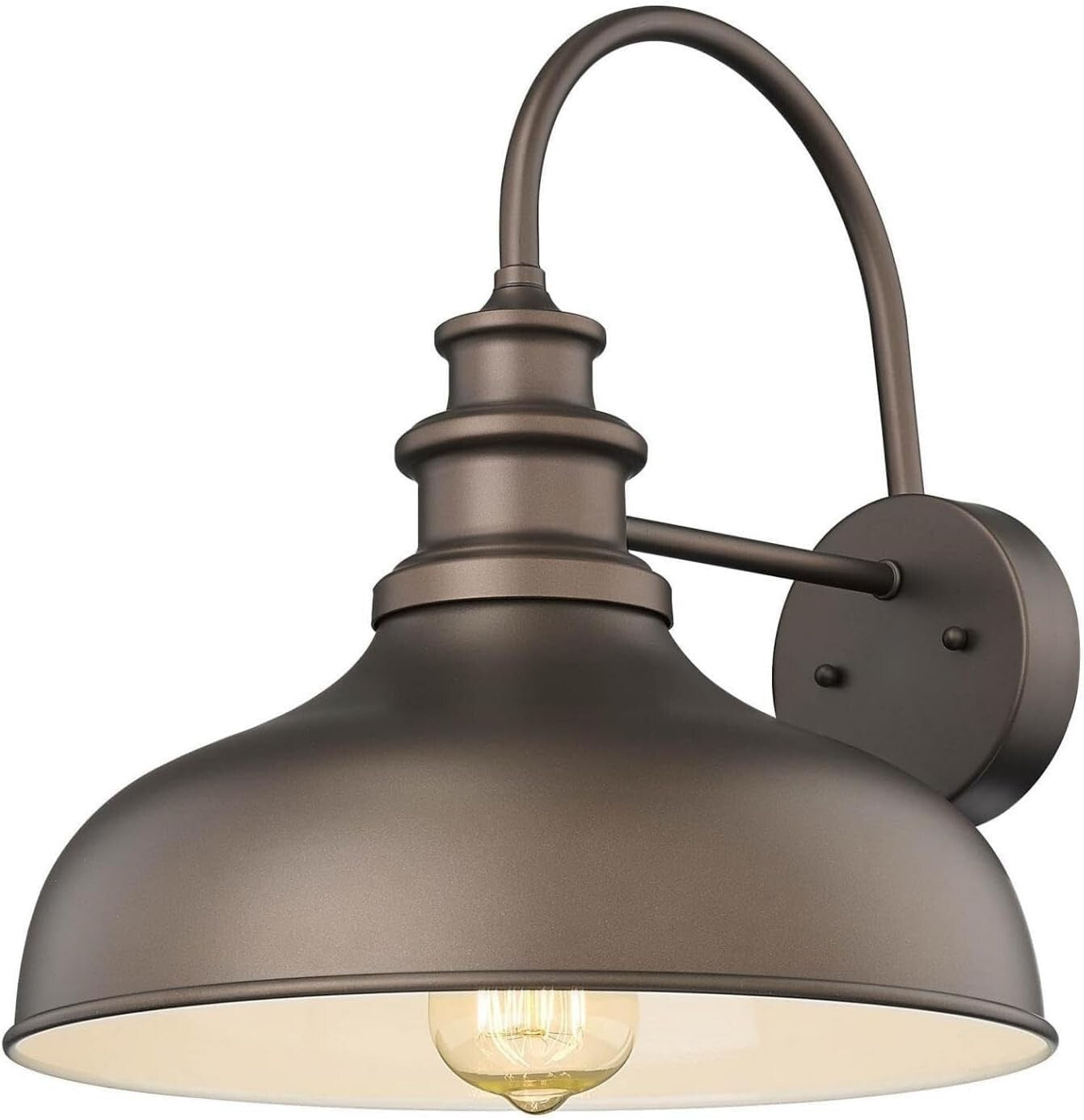 Elegant 4-Pack Industrial Farmhouse Wall Sconces - ETL Listed, Touch Control