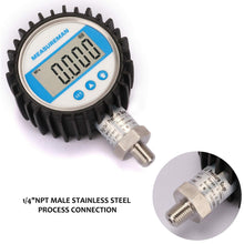 Load image into Gallery viewer, High Precision 3-1/8" Digital Pressure Gauge - 0-3000psi, 316SS Construction