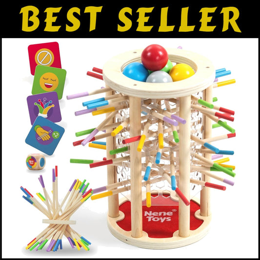 Hexagonal Jumbo Montessori Game - Enhance Fine Motor Skills & Creativity