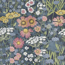 Load image into Gallery viewer, Removable Floral Wall Decor - Daisy Pattern Peel and Stick Wallpaper 48.4sq.ft