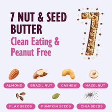 Load image into Gallery viewer, Natural Nut Butter with 7 Nuts &amp; Seeds - Gluten Free, Sugar Free, 12 oz Jar