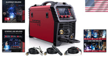 Load image into Gallery viewer, 250A 6-in-1 MIG Welder - Professional Aluminum Welding Machine with Accessories