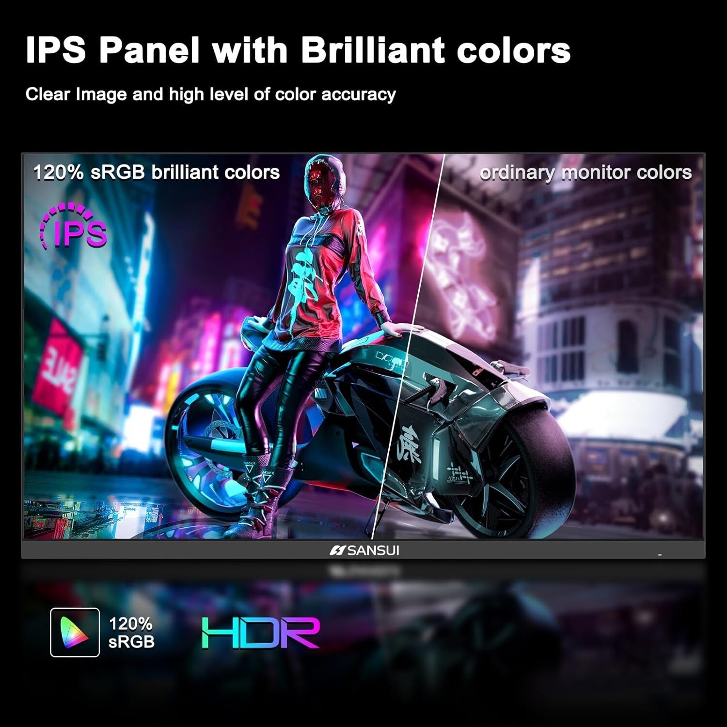 27 Inch QHD 2560x1440 180Hz Monitor: Fast-Response, Eye Care, Adjustable Stand