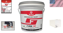 Load image into Gallery viewer, High-Performance Duct Sealant: F-Seal 181, 1 Gallon, Gray - Indoor/Outdoor Use