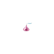 Load image into Gallery viewer, Individually Wrapped KISSES Milk Chocolate Candy in Elegant Pink Foils - 60 oz