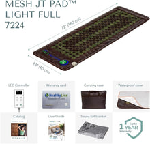 Load image into Gallery viewer, Flexible Infrared Heating Pad w/ 12-Hour Auto Shutoff - Natural Stones Therapy