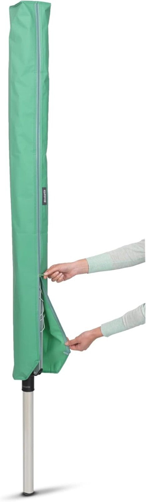 Height Adjustable Lift-O-Matic 4 Arm Outdoor Clothesline - 197 ft Drying Space