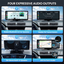 Load image into Gallery viewer, Innovative 10.26'' Wireless Car Audio Receiver with 4K Dash Cam &amp; GPS Navigation