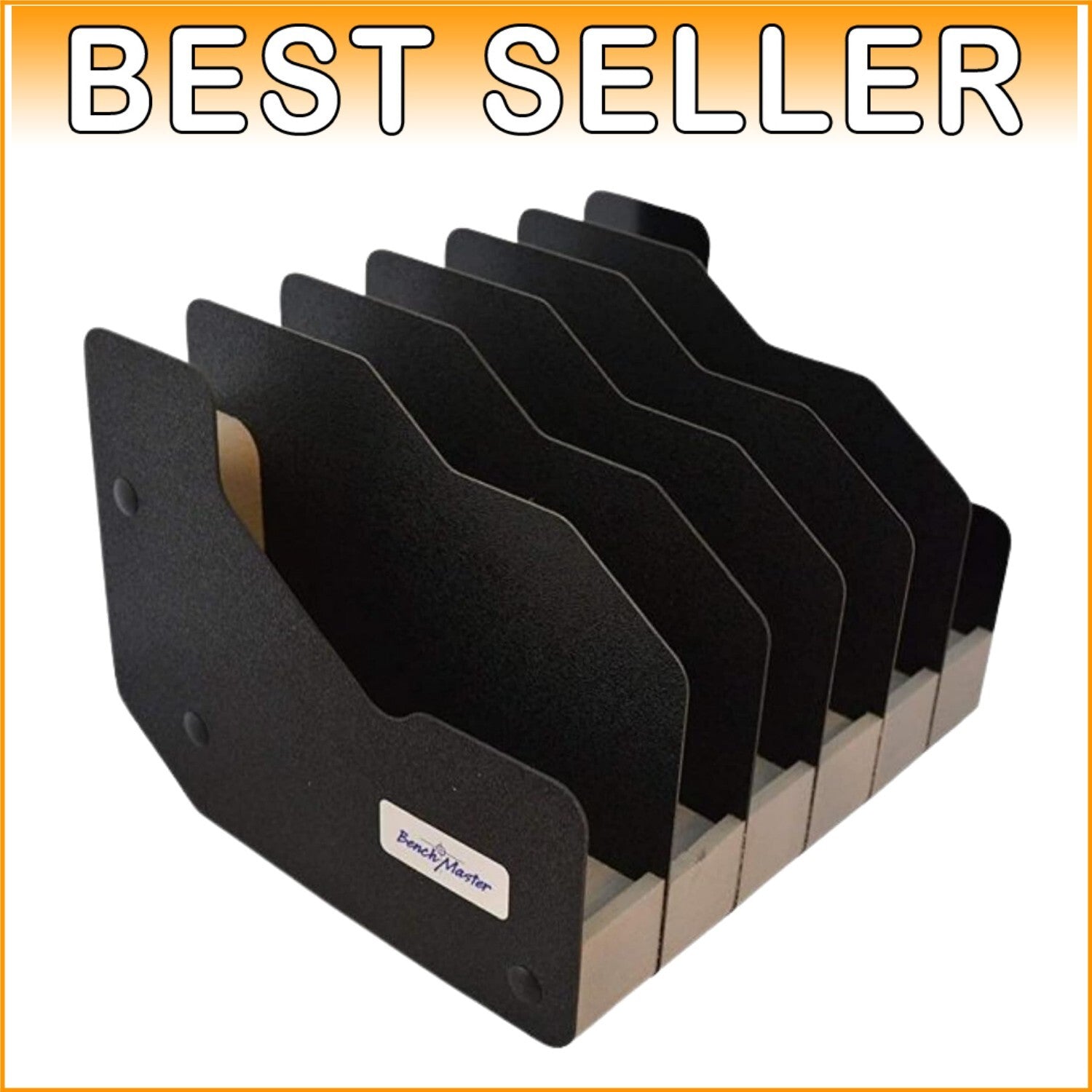 Elegant Pistol Holder: Secure Kydex & Foam Rack for 6 Firearms - Made in USA