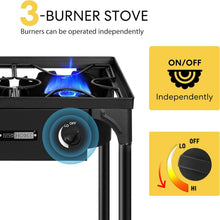 Load image into Gallery viewer, Multi-Functional Heavy-Duty Propane Stove – Ideal for Outdoor Events &amp; Cooking