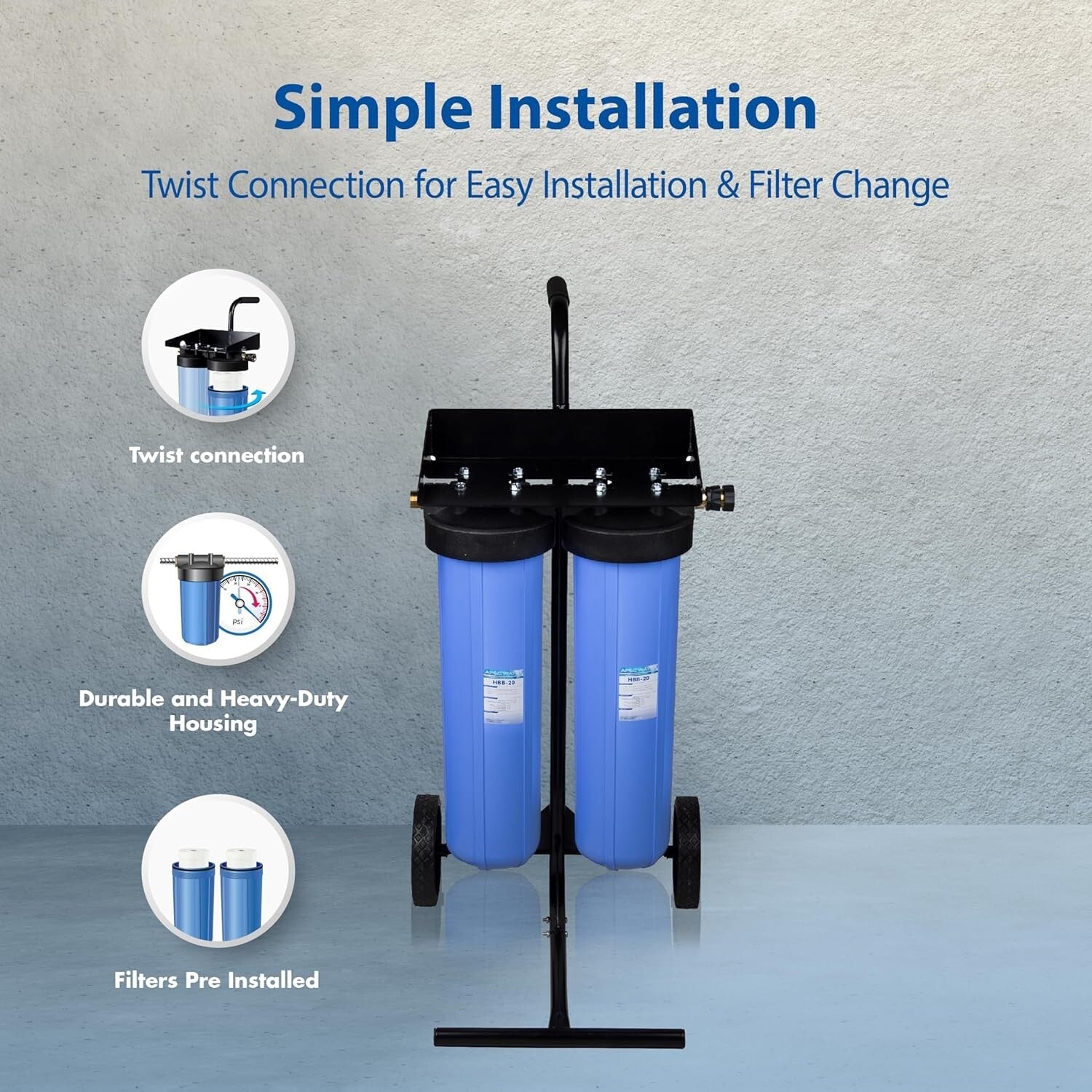 Achieve 100% Spot-Free Shine with APEC Deionized Water System - Residential Use