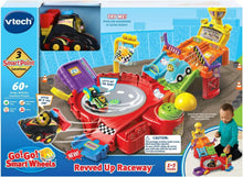 Load image into Gallery viewer, Go! Go! Smart Wheels Revved Up Raceway with Rocco the Race Car - Ages 1-5