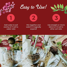 Load image into Gallery viewer, Organic Coconut Coir Potting Soil - 3 Gallons - Perfect for Indoor &amp; Outdoor Use