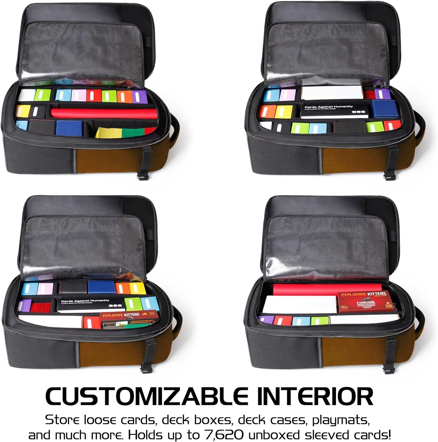 Reinforced MTG Backpack for Card Games - Stylish and Functional Travel Solution