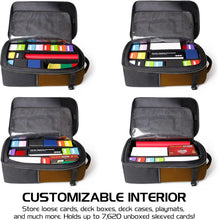 Load image into Gallery viewer, Reinforced MTG Backpack for Card Games - Stylish and Functional Travel Solution