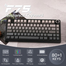 Load image into Gallery viewer, Ultra-Responsive RGB Mechanical Keyboard - 75% Wireless with Low-Latency Design