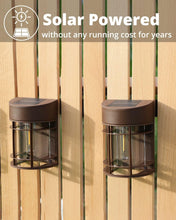 Load image into Gallery viewer, Warm White LED Solar Lights for Garden – 8 Pack Weather-Resistant Design