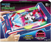 Load image into Gallery viewer, Tabletop Retro Pinball Game with Vibrating Bumpers - Electronic Fun for Home