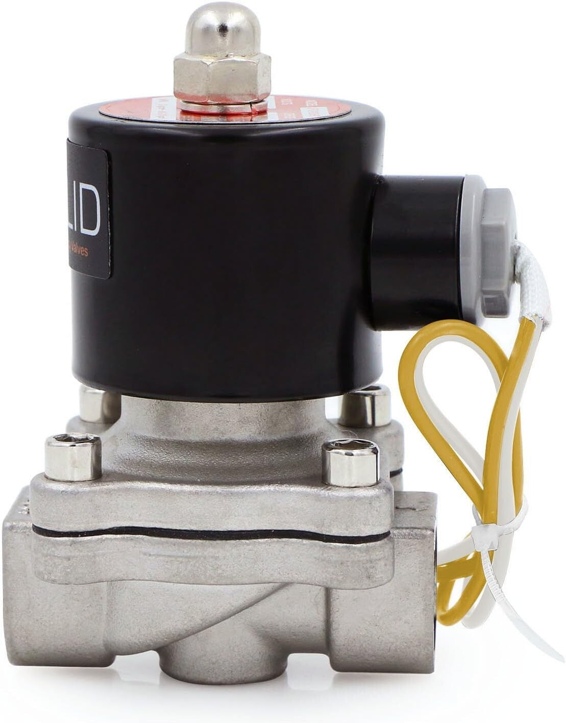 1/2 Inch Electric Solenoid Valve with VITON Seal for Water & Air Applications