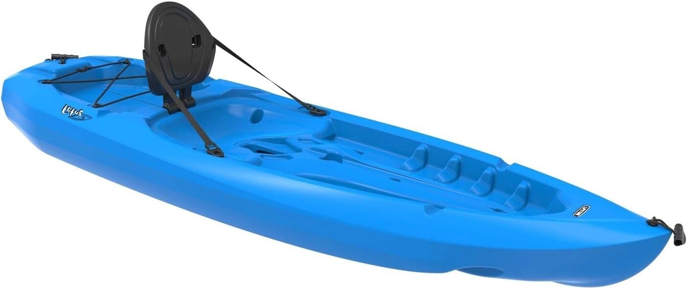 Durable HDPE Sit-On-Top Kayak - Easy Transport with Paddle & Quick-Release Seat