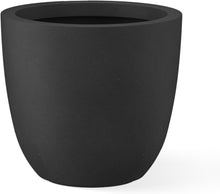 Load image into Gallery viewer, Spacious Round Concrete Planter - Indoor/Outdoor 18" Pot for Healthy Plants