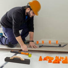 Load image into Gallery viewer, Laminate &amp; Vinyl Floor Tools: Heavy Tapping Block, Pull Bar, 20 Spacers &amp; Mallet