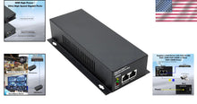 Load image into Gallery viewer, Efficient 90W PoE++ Injector Adapter - 10/100/1000Mbps High-Speed Connectivity