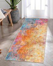 Load image into Gallery viewer, Non-Slip Machine Washable 2x6 Abstract Throw Runner Rug for Indoor Spaces