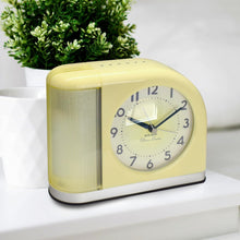 Load image into Gallery viewer, Big Ben Moon Beam Retro Alarm Clock in Yellow - Vintage Design with Charm