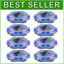 Load image into Gallery viewer, IP68 Waterproof Solar LED Lights - 2 Color Modes for Elegant Deck Illumination