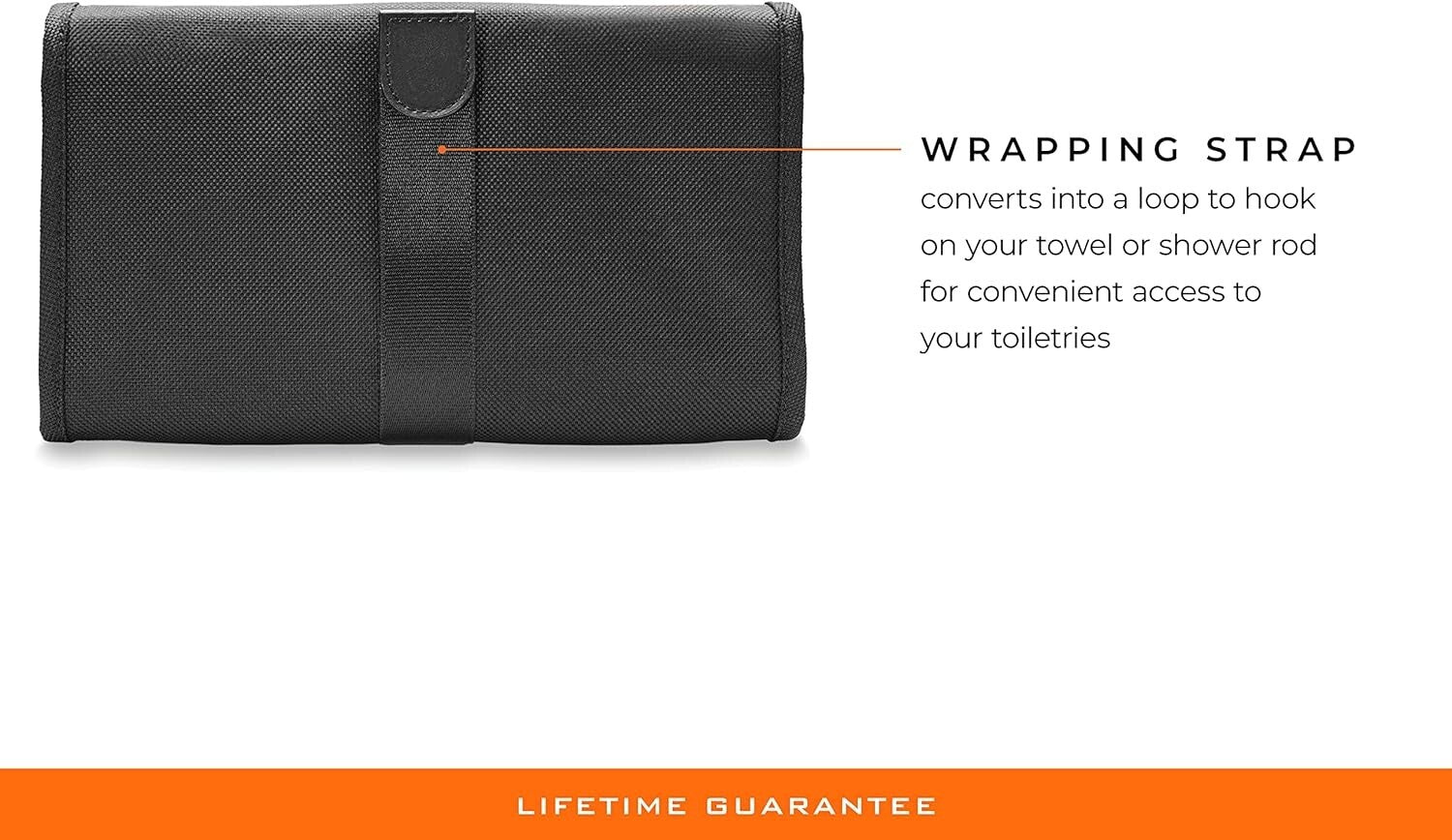 Hanging Toiletry Dopp Kit - Durable Makeup & Skincare Organizer for Travel