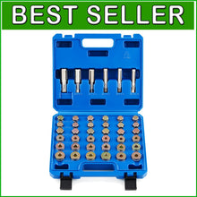 Load image into Gallery viewer, Multi-Purpose Oil Drain Plug Repair Kit - 150pc Set for Quick Thread Fixes