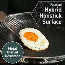Load image into Gallery viewer, Durable Hybrid Nonstick 10-Inch Frying Pan - Dishwasher Safe, Scratch-Resistant
