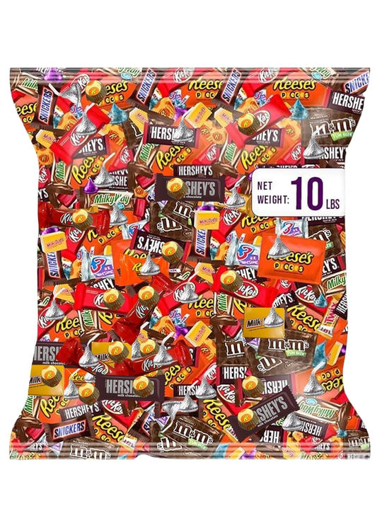 Bulk Chocolate Candy Variety - Perfect Assortment for Parties & Halloween Treats