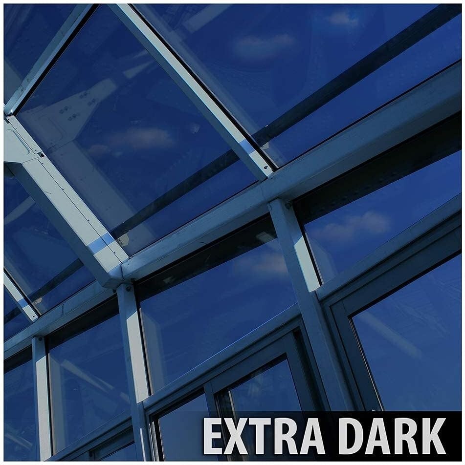 NA05 Sun Control Window Film - 24ft Long Black Film for Ultimate Daytime Privacy