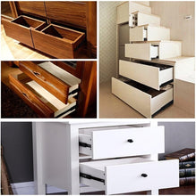 Load image into Gallery viewer, 4-Pair Full Extension Ball Bearing Drawer Slides - 16 Inch, 100 lbs Capacity