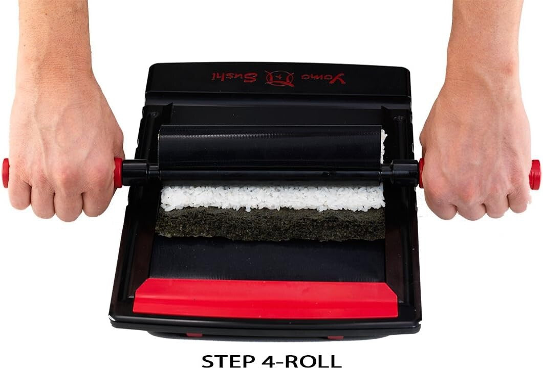 Professional Sushi Maker Kit with Non-Stick Mat - Family Fun & Easy Recipes
