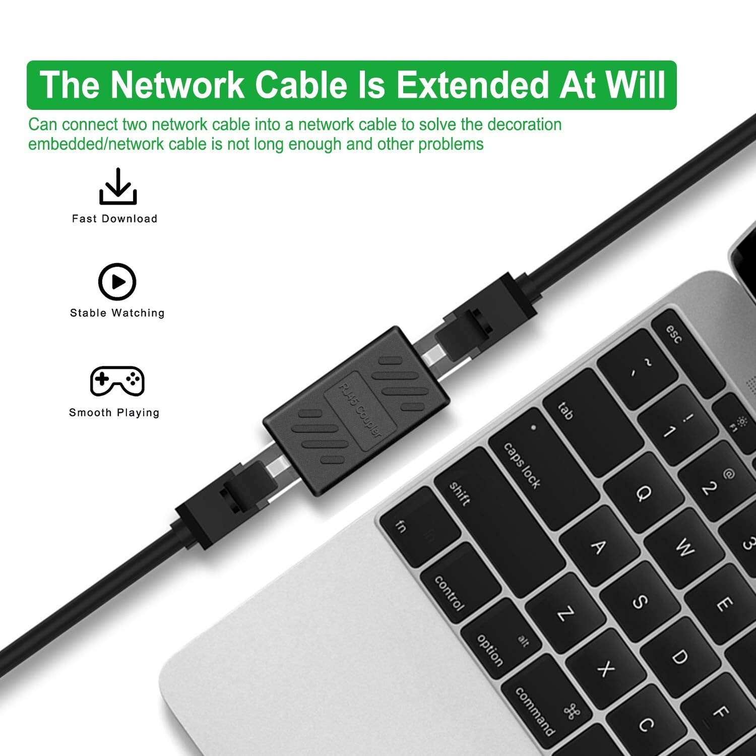 30-Pack Shielded RJ45 Cat7/Cat6 Female Couplers - Reliable Ethernet Connectivity