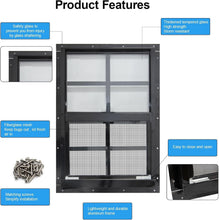 Load image into Gallery viewer, Energy-Efficient 2 Pack Shed Windows - 12x18 with Tempered Glass Protection