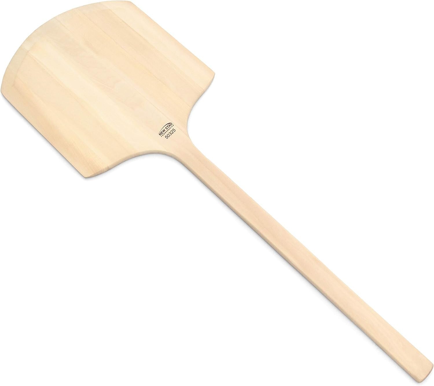 Durable Basswood Pizza Peel with Tapered Blade - 16" x 14" Perfect for Baking