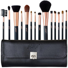 Load image into Gallery viewer, Cruelty-Free 14pc Luxury Makeup Brushes – Beauty Essentials for All Skin Types
