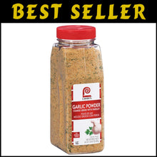 Load image into Gallery viewer, 24 Oz Garlic Powder with Parsley - Gourmet Coarse Grind Seasoning for All Dishes