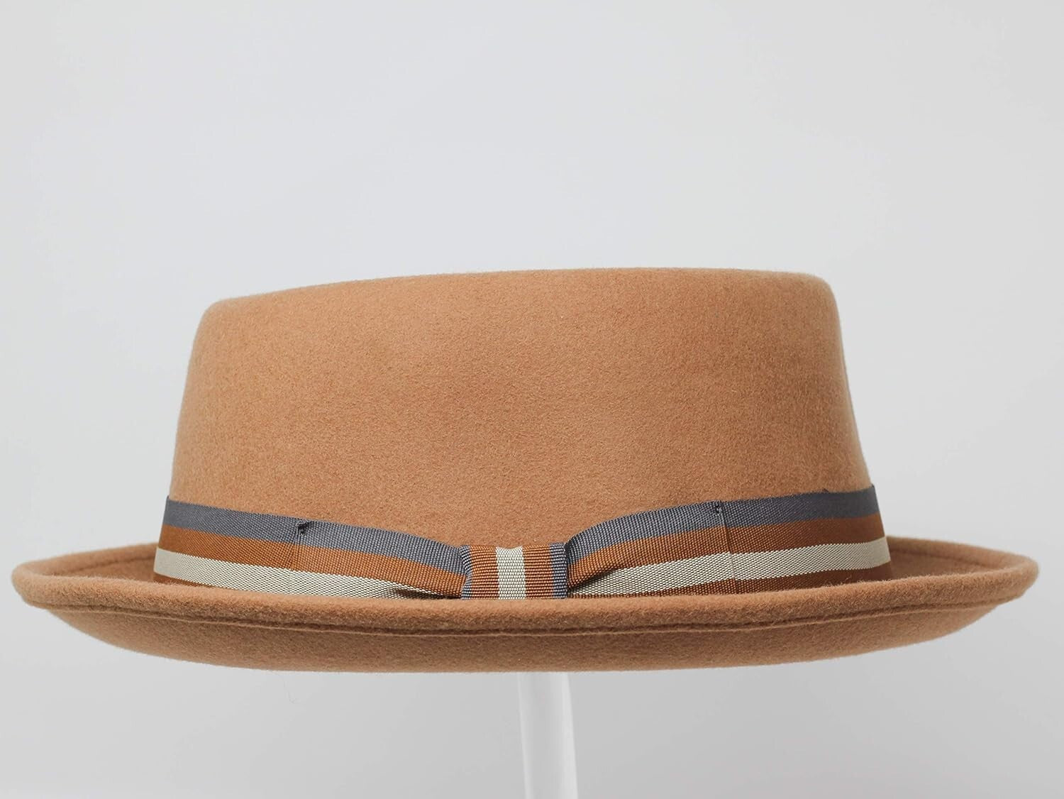 Crushable Water-Resistant Pork Pie Hat for Stylish Travel and All-Weather Wear