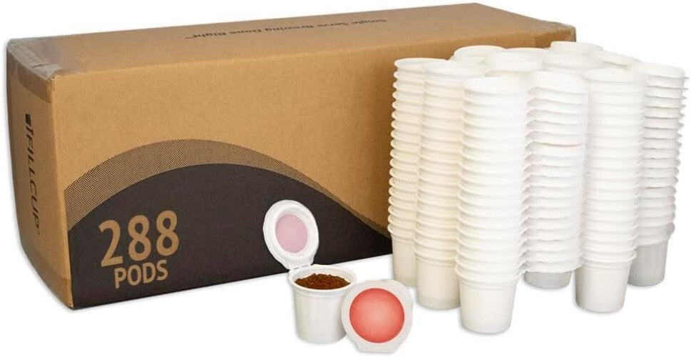 Portable 288 Count Fillable Pods for Keurig - Customize Your Coffee Experience