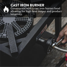 Load image into Gallery viewer, Professional-Grade Propane Burner with 275,000 BTU for All Outdoor Cooking