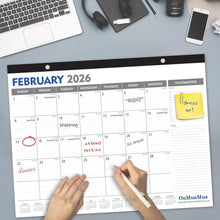 Load image into Gallery viewer, Spacious 2025-2026 Calendar Set - Ideal for Teams &amp; Collaborative Workspaces