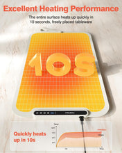 Load image into Gallery viewer, Electric Warming Mat with Timer - Perfect for Parties, Buffets &amp; Daily Use