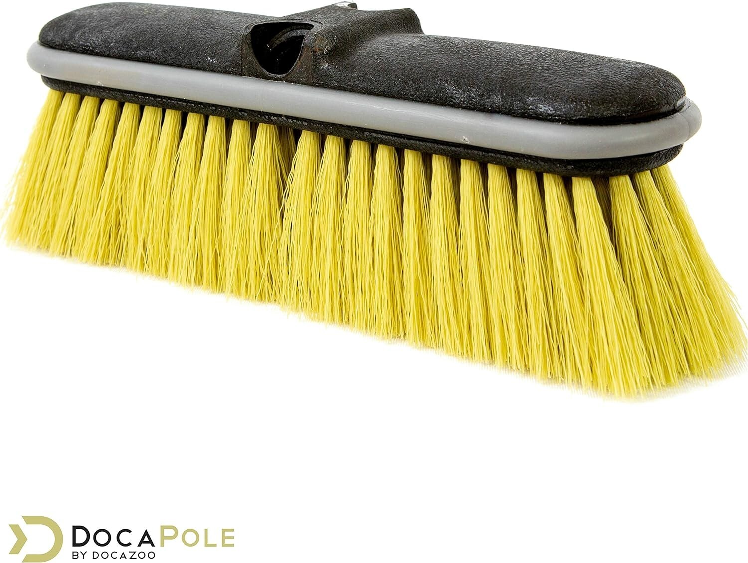 Lightweight DOCA 30 Ft Scrubbing Brush - Rubber Bumper for Safe Surface Cleaning