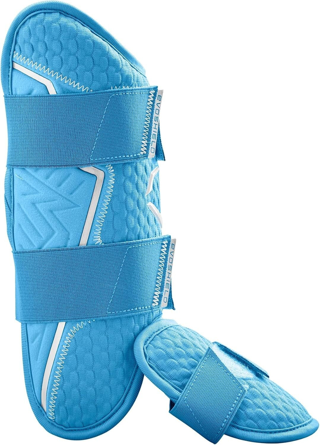 Ergonomically Designed Batter's Leg Guard with Adjustable Straps - Victory Blue