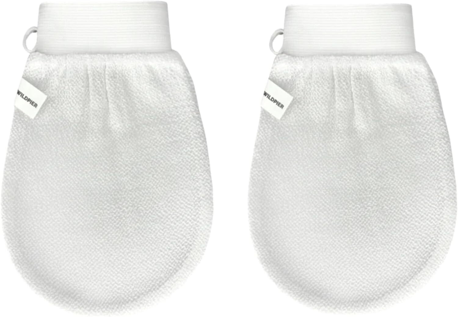 Luxe 2 Pack Exfoliating Gloves - Gentle Body Scrub for Soft, Radiant Skin